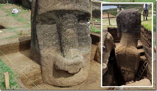 The Easter Island Statue Project is the first, methodical investigation of the statues at Rapa Nui, which many think of as simple heads. In fact, the states are complete figures buried over centuries by natural forces.