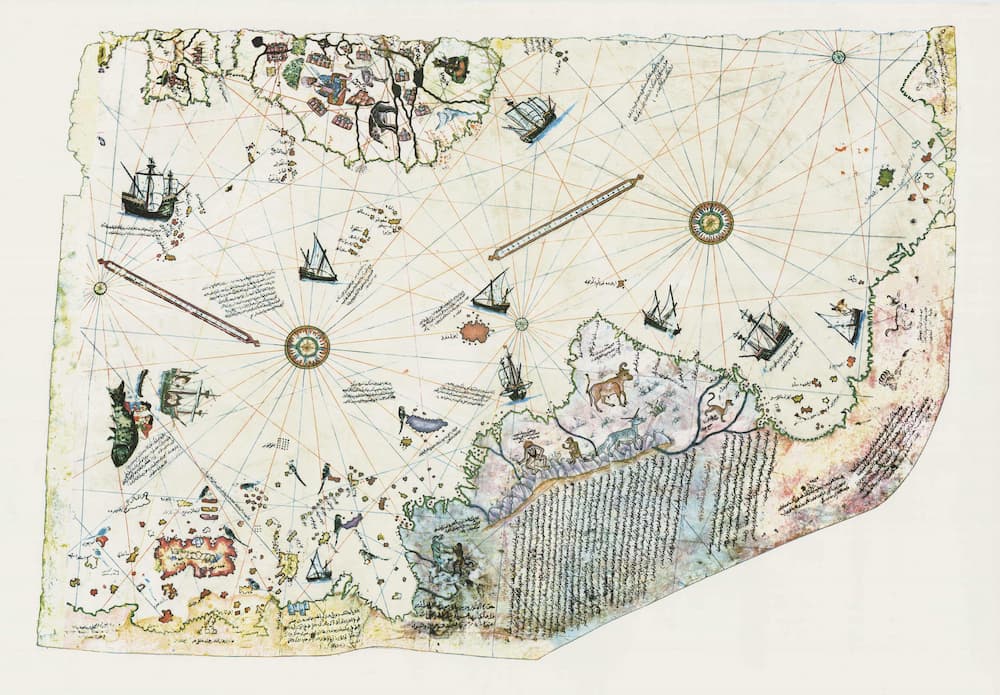 O Mapa Mundial de Piri Reis de 1513