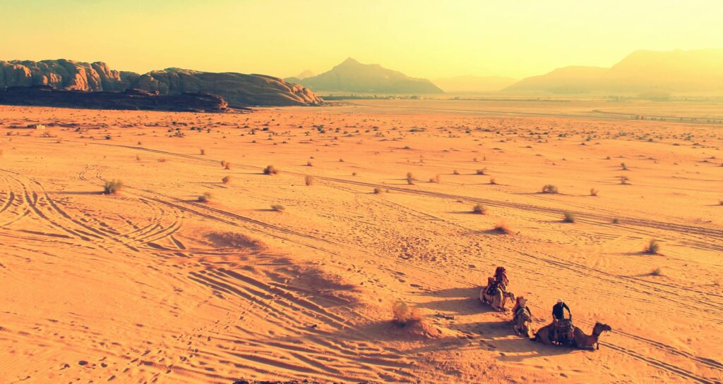 landscape photography of desert ground at daytime